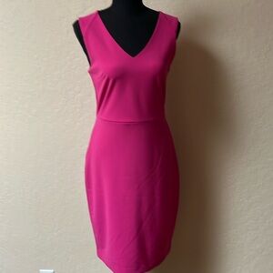 Banana Republic Pink Midi Dress